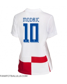 Croația Luka Modric #10 Echipament de Fotbal Replică European 2024 Femei Acasa